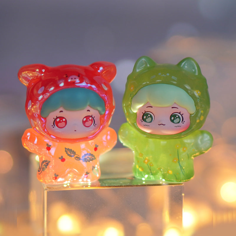 Baobao's Pet Store Spring Outin Transparent Color Mini Beans Series PVC Figures