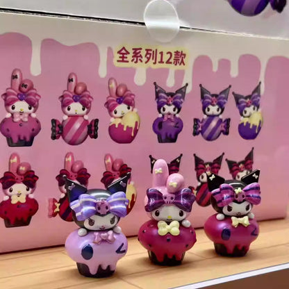 My Melody & Kuromi Sweet Sugar Series Mini Beans Figures