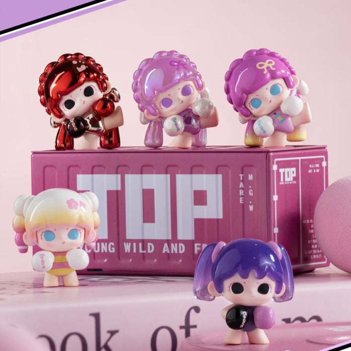 LANCY LULU Freedom Power Series Mini Beans Figures