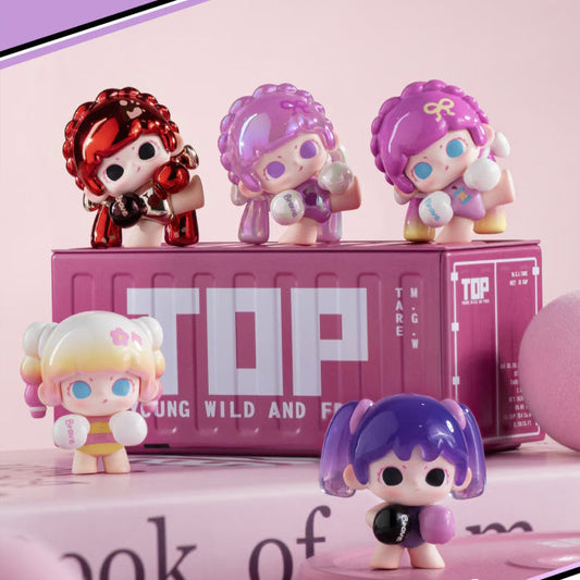 LANCY LULU Freedom Power Series Mini Beans Figures