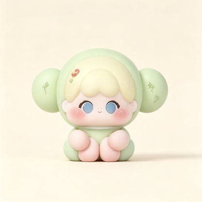 QOQO My Fue Baby Series Mini Beans Figures