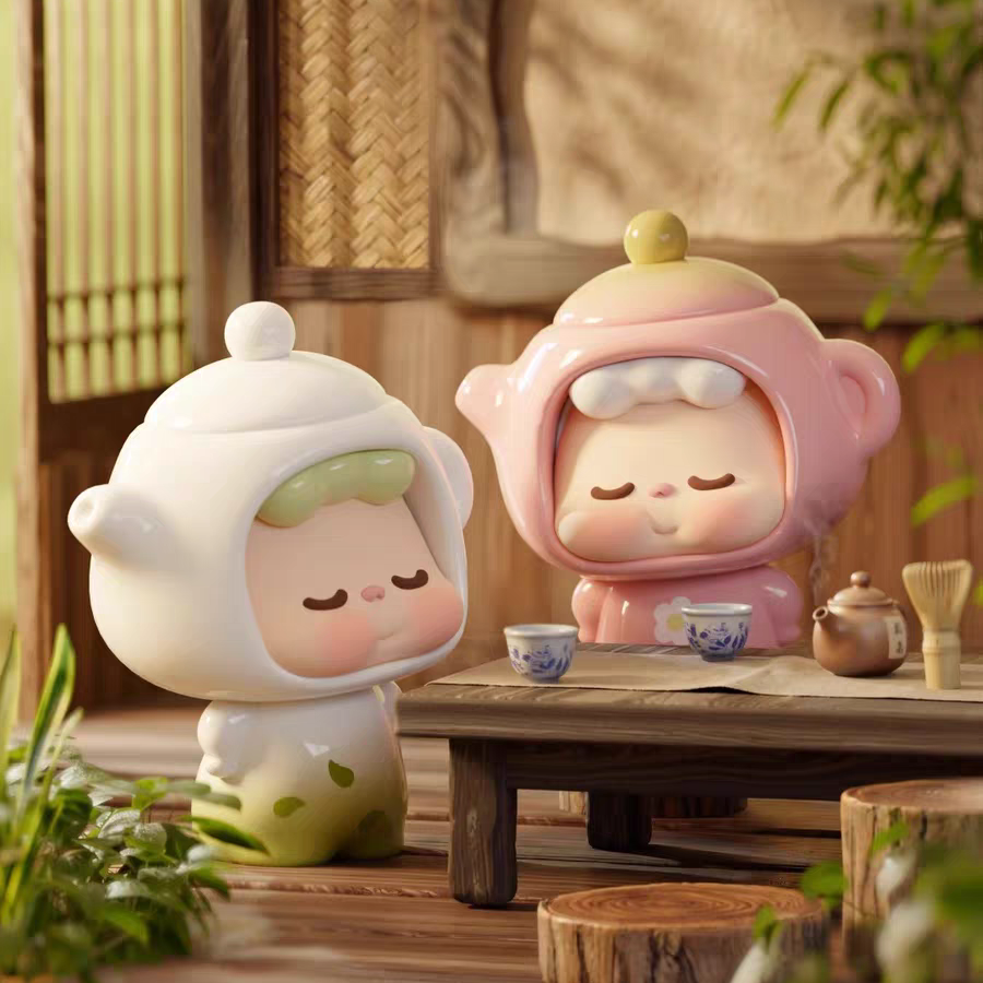 WUWU Drinking Time Series Mini Bean Figures
