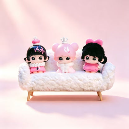 LANCY LULU Black Fairy Tales Series Mini Beans Figure