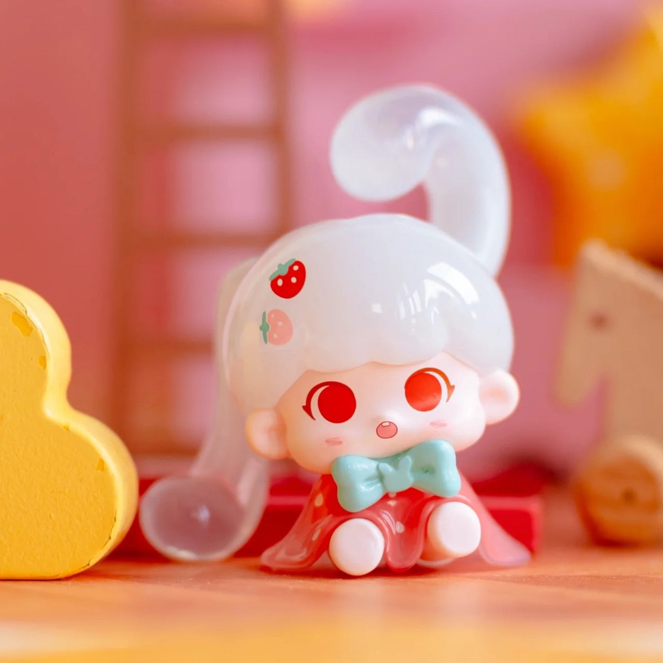 Tao Xiaotu's Little Bunches Wish Note Series Mini Beans Figure