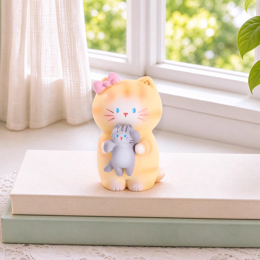 The cat'S hug Series Mini Figures