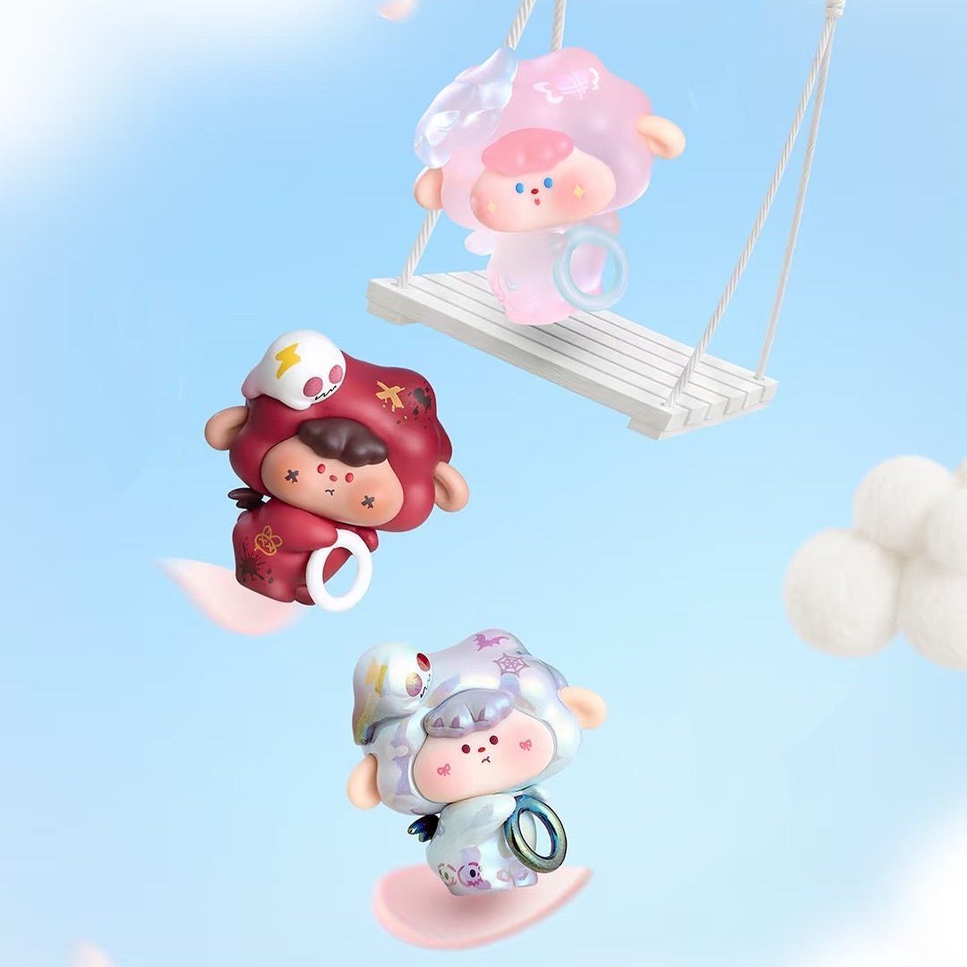 DiMieMie “lf l can fly - Windy day"series  Mini Bean Figures