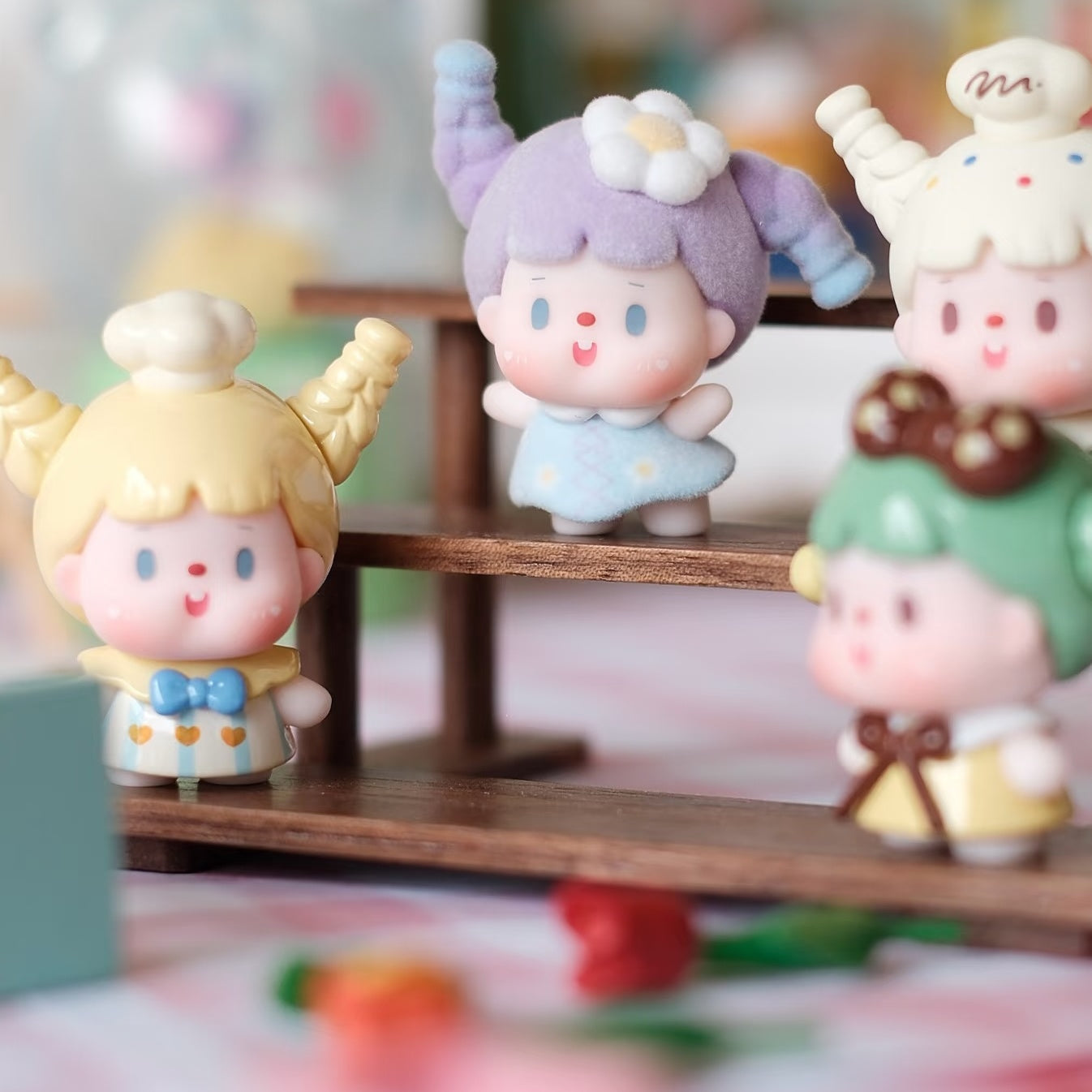 BUBBLE Beans–Ponytail Series Mini Bean