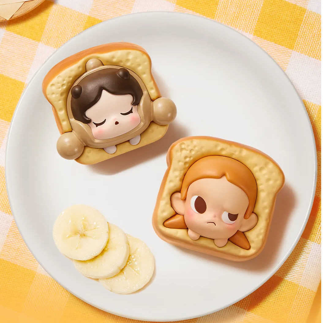 POP BEAN Toast Series PVC Figures