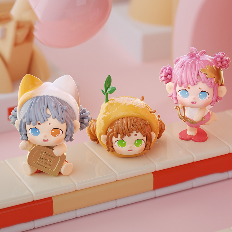 Heyone Mini Good Luck Manufacturer Series PVC Figures