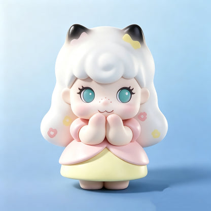 LITTLE JU-The Fairy Dress of Poetry Series Mini Bean Figures
