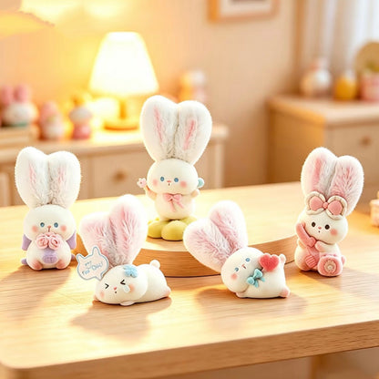 Cream Puff Bunny Series Figures