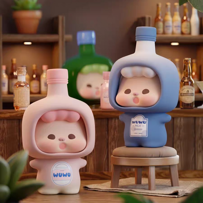 WUWU Drinking Time Series Mini Bean Figures