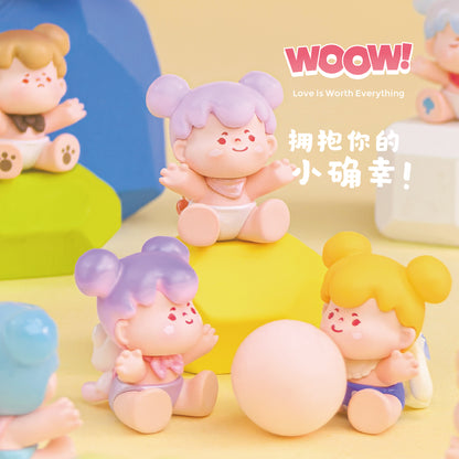 WOOW Hold Your Good Luck Mini Beans Series Figures