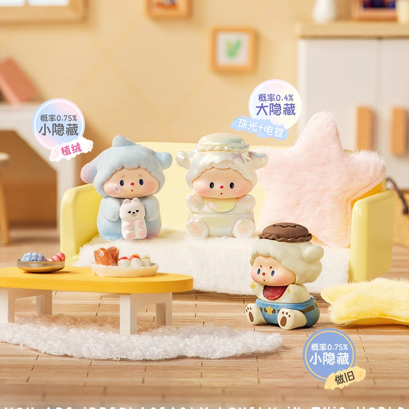 LULUDOG'S Baby Diary Series Mini Beans Figures