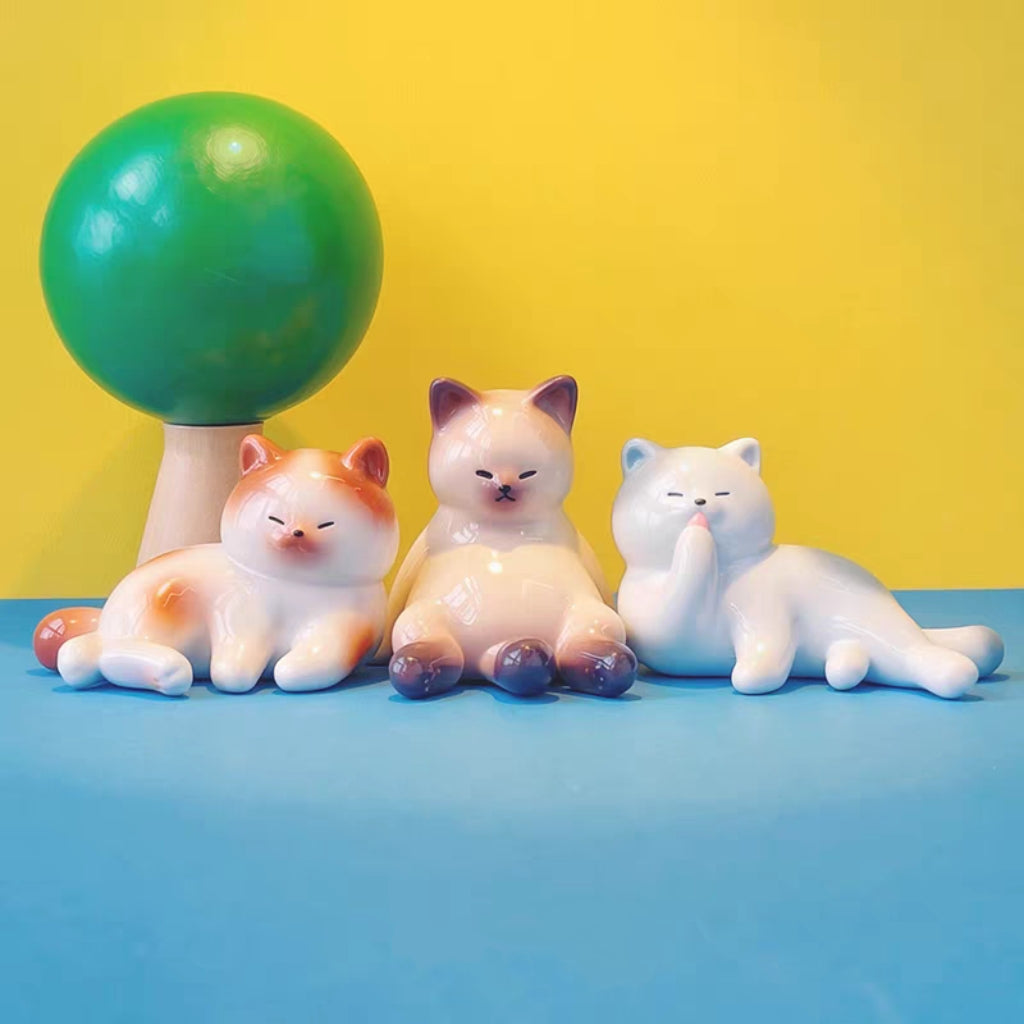 MeiChai Cat 2 Series Mini Bean Figures