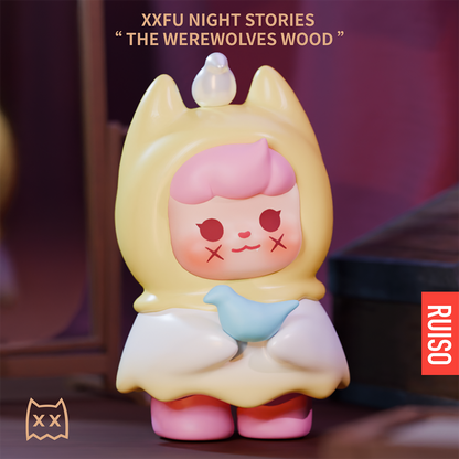 XXFU Xiaoxiaofu Night Stories The Werewolevs Wood Series Mini Beans Figures