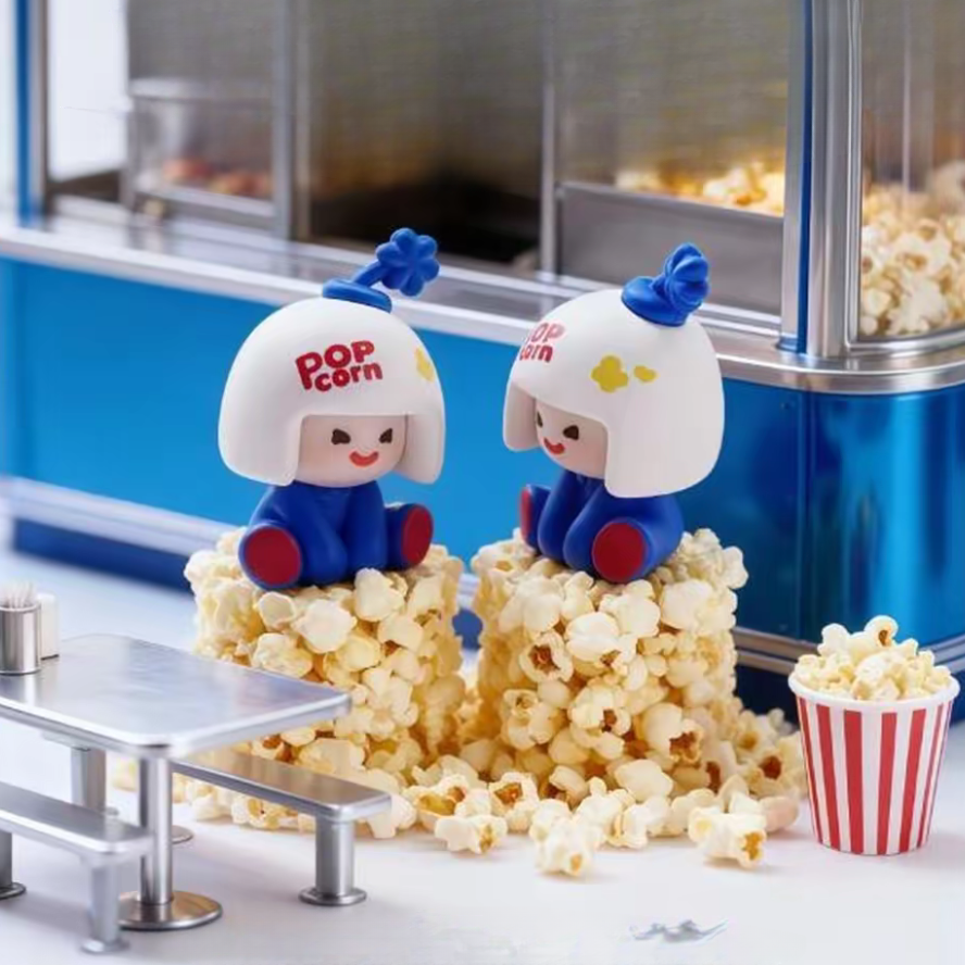 Mini Mag Calorie Boom Series Mini Bean Figures