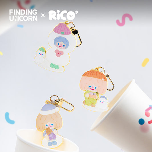 RiCO Happy Home Party Badge Series PVC Figures