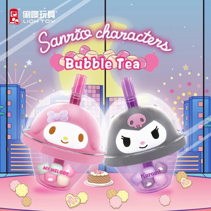 Фигурки из ПВХ серии Sanrio Персонажи Bubble Tea 