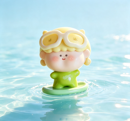 AMLLS Surf Diary Medium Series Mini Beans Figures