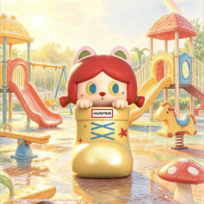 HUNTER×Beibei Cat Rain Boot Universe Series Mini Bean Figures