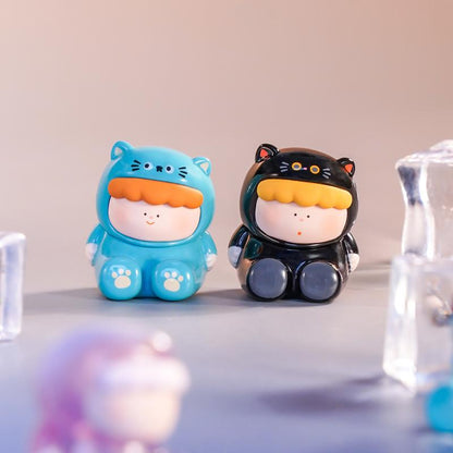 Curious Baby Animal Series Mini Beans Figures