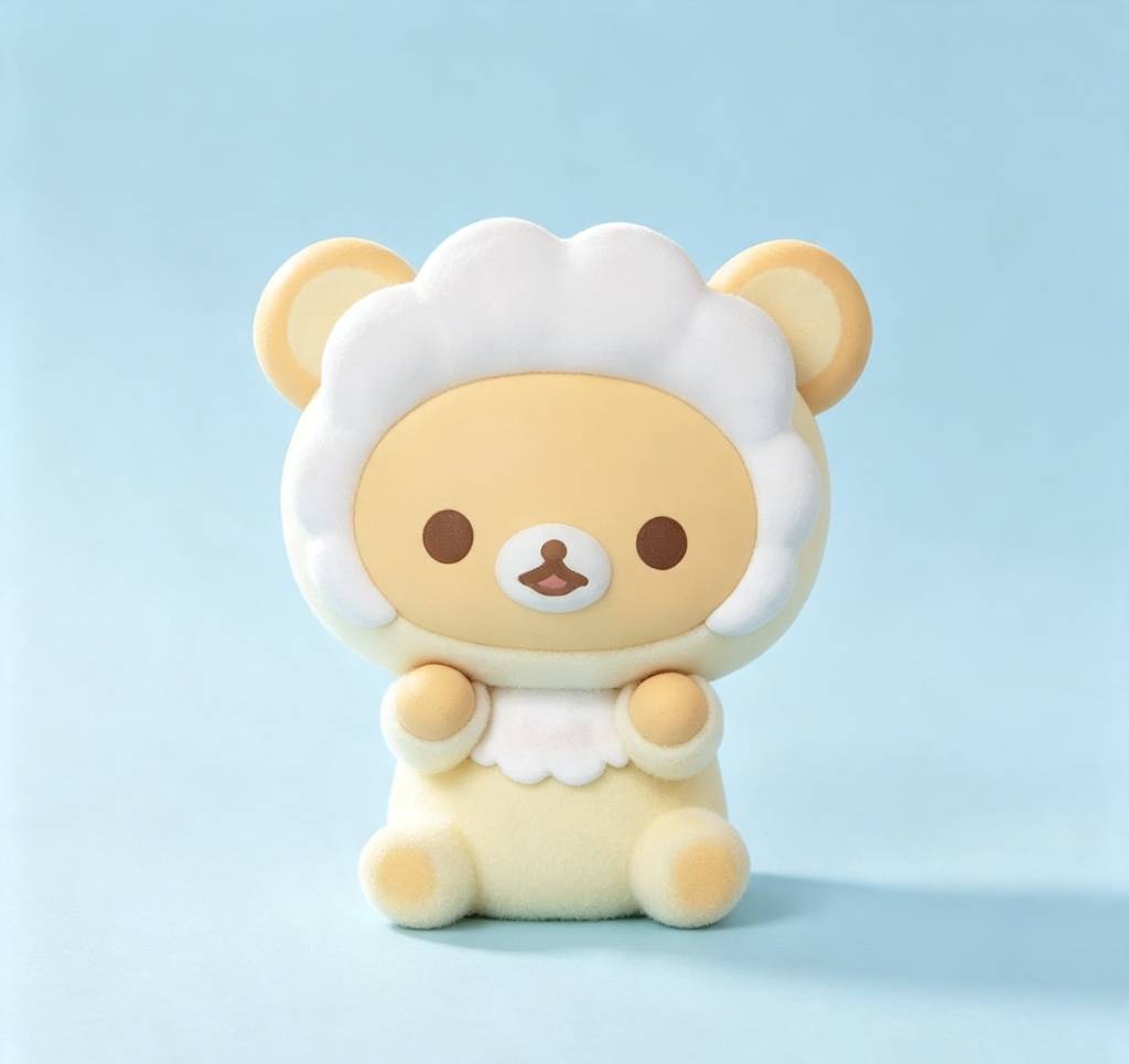 Rilakkuma Usausababy Series Mini Beans Figures
