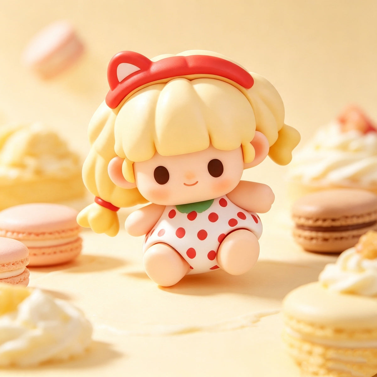 Titi Animal Tea Party Series Mini Beans Figures