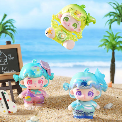 P-Peach.Three-Life Career Dream Journey Series Mini Bean Figures