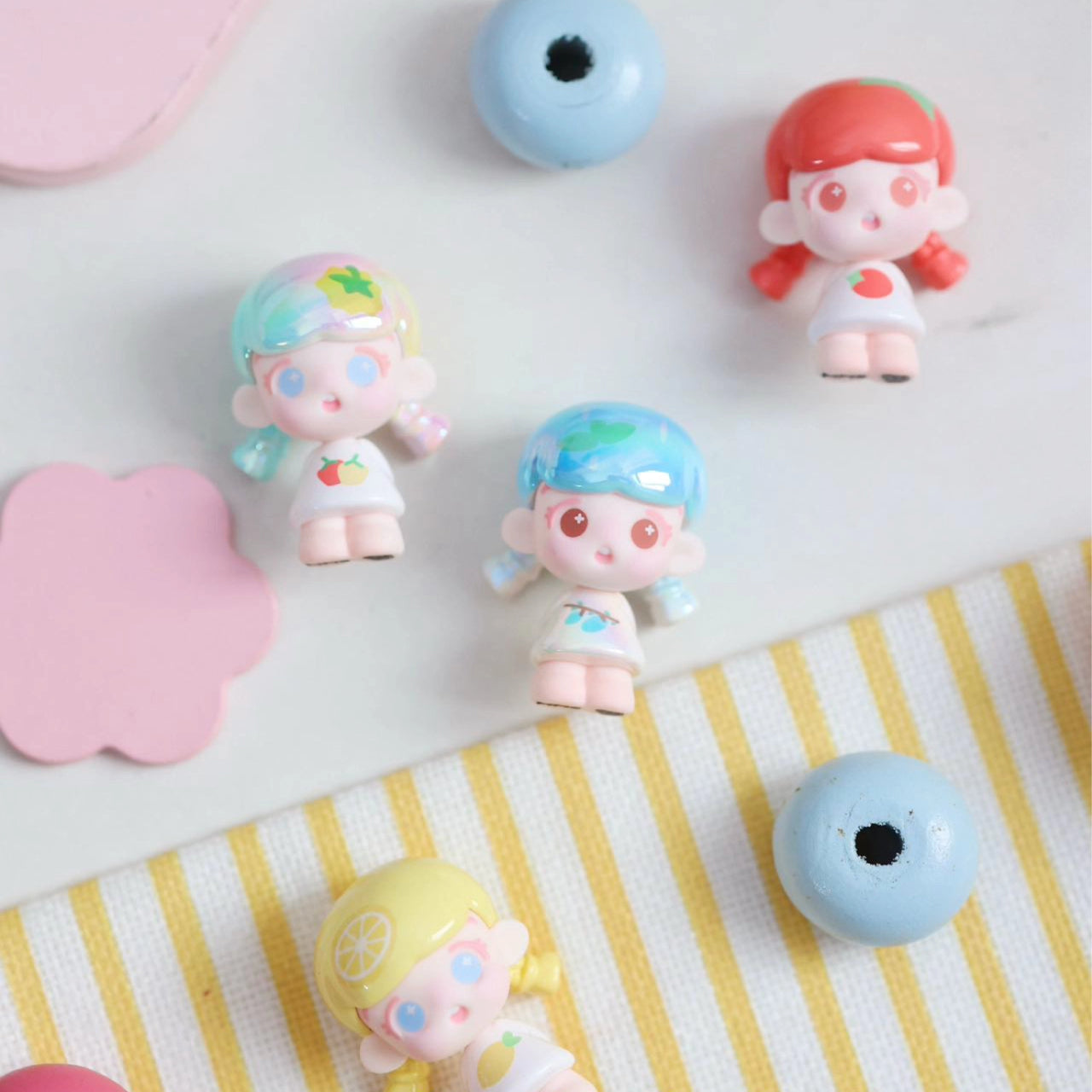 DAODAO Fruity Fancies Series Mini Beans Figures