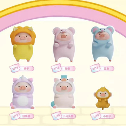 LULU THE PIGGY Car Screen Scented Decorative Seires Mini Figures