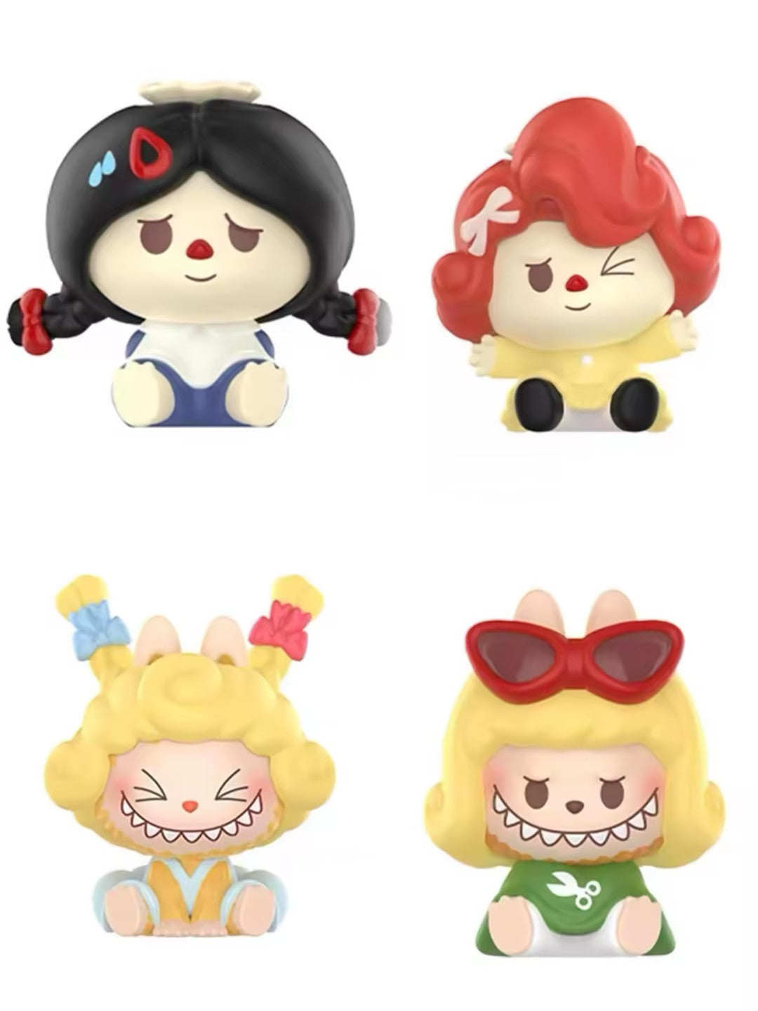 POP BEAN THE MONSTERS Hair Salon Series Mini Figures