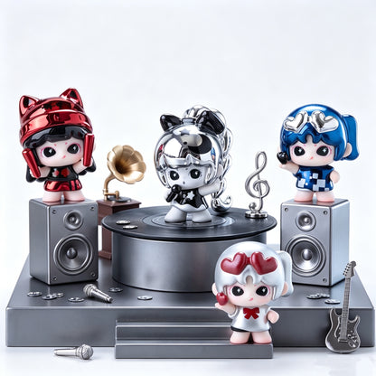 LANCY LULU-keep your spirit freeMini Bean Figures