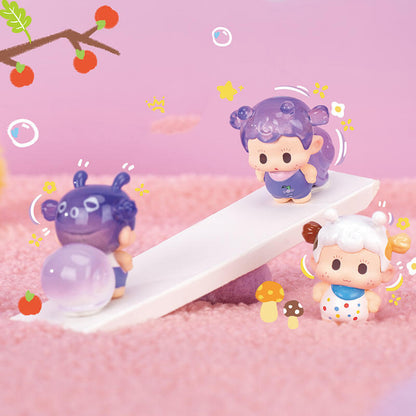 Soda Grumpy Snail Snailie Series Mini Beans Figures