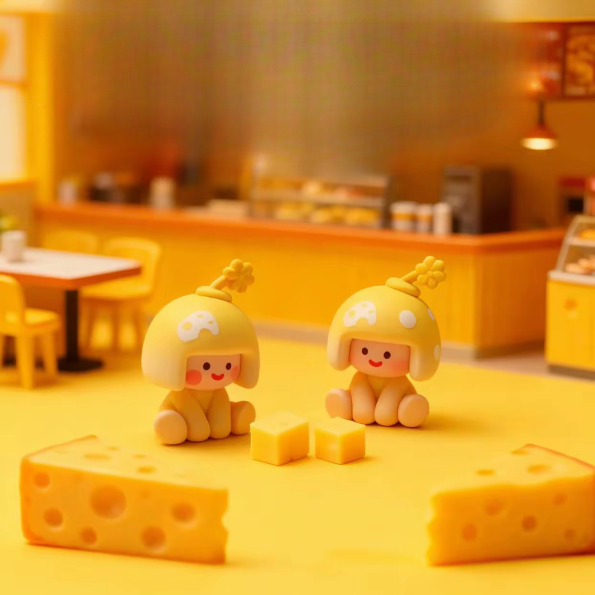 Mini Mag Calorie Boom Series Mini Bean Figures