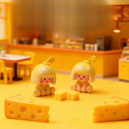 Mini Mag Calorie Boom Series Mini Bean Figures