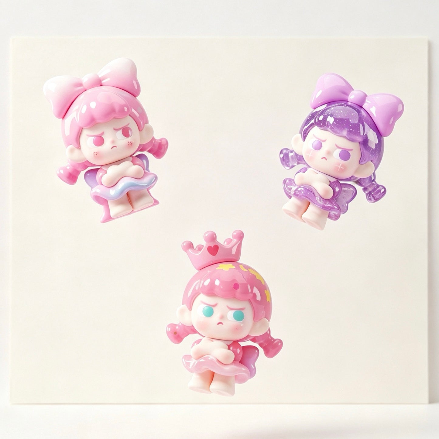 Sunnie Queenie Series Mini Beans Figure