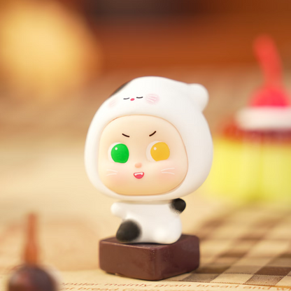 Pupu and Paipai Snack Time Series Mini Bean Figures