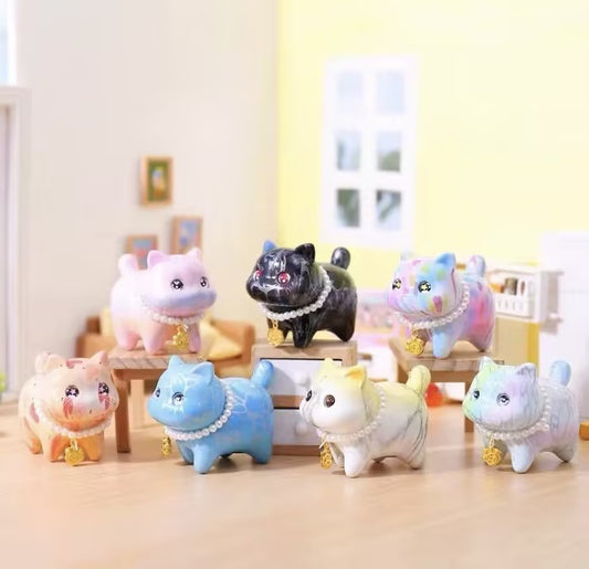 Li-ttle Fortune Cat Series Mini Figures