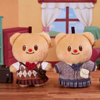 Butterbear Retro Series Dress-Up Plush Dolls