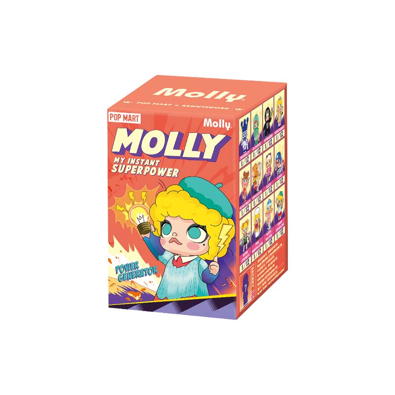 Фигурки из ПВХ серии MOLLY My Instant Superpower 