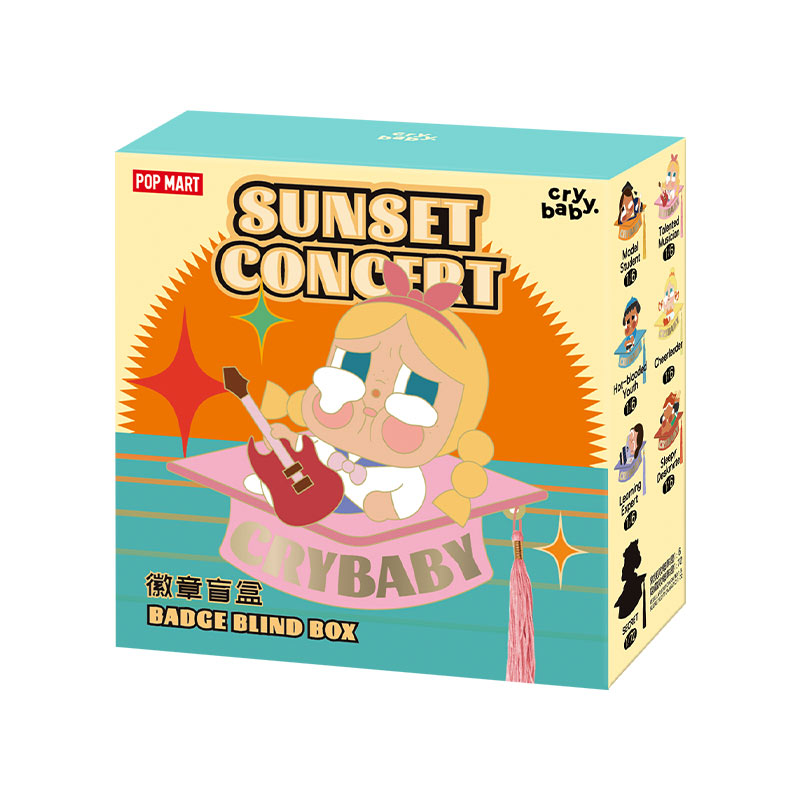 CRYBABY Sunset Concert Series-Badge Toys