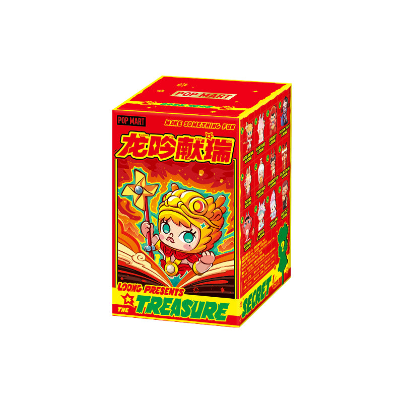 POPMART Loong Presents the Treasure Series PVC Figures – Hahatoys