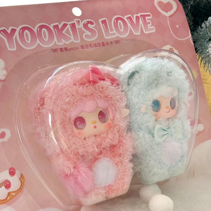 Yooki's Love Limited Plush Hanging Card Dolls