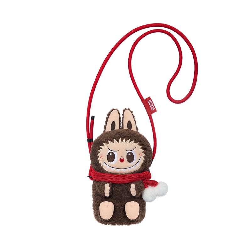 THE MONSTERS Classic Series-LABUBU Plush Doll Shoulder Bag