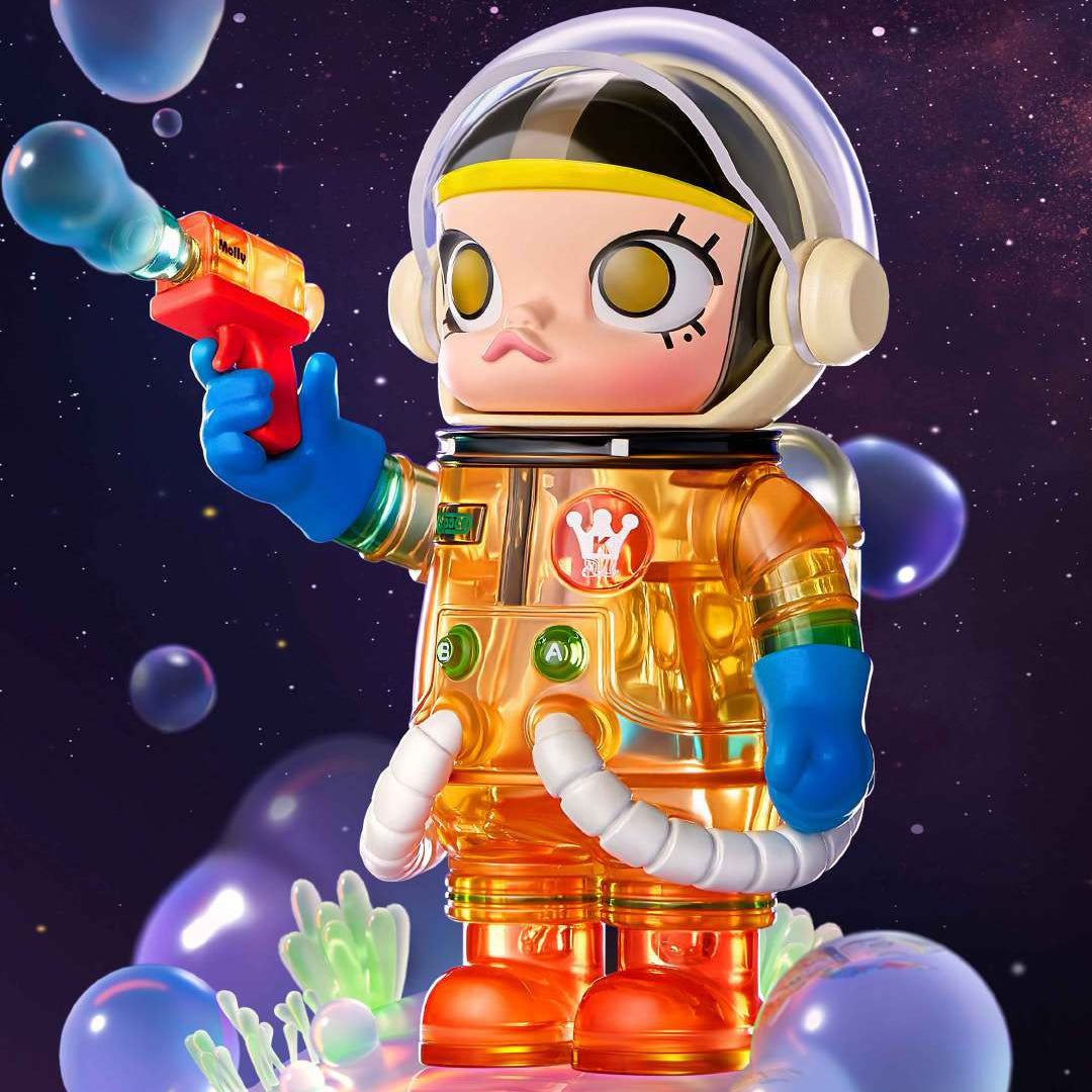 POPMART 100% Space Molly Mega Series Dolls