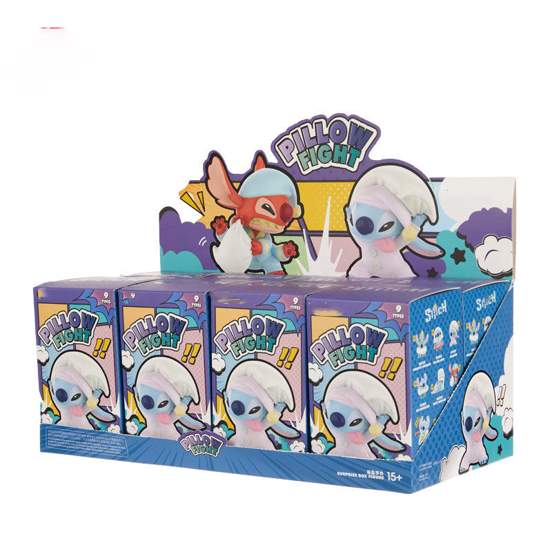 Stitch-Pillow Fight Series PVC Figures