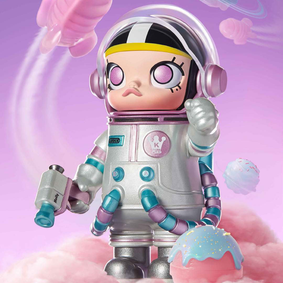 POPMART 100% Space Molly Mega Series Dolls