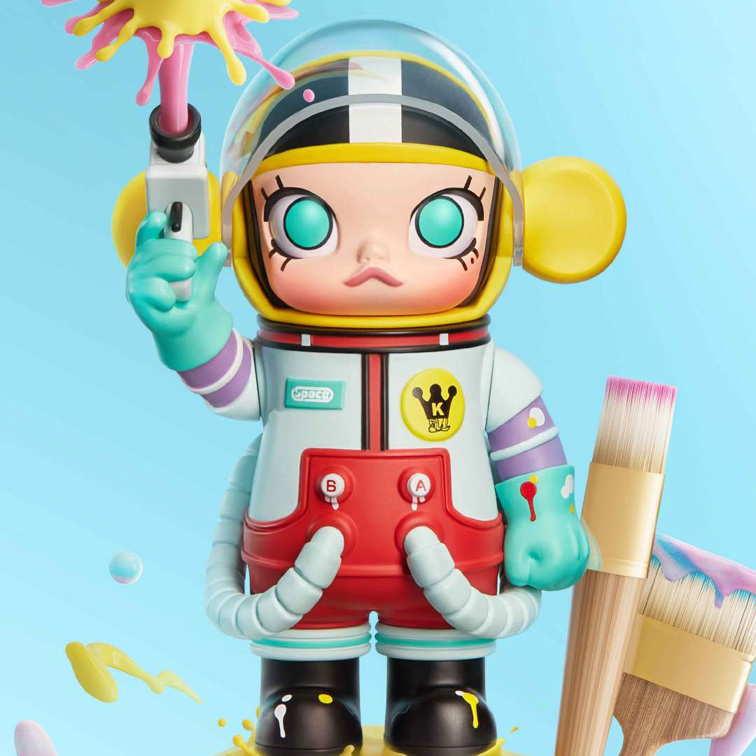 POPMART 100% Space Molly Mega Series Dolls