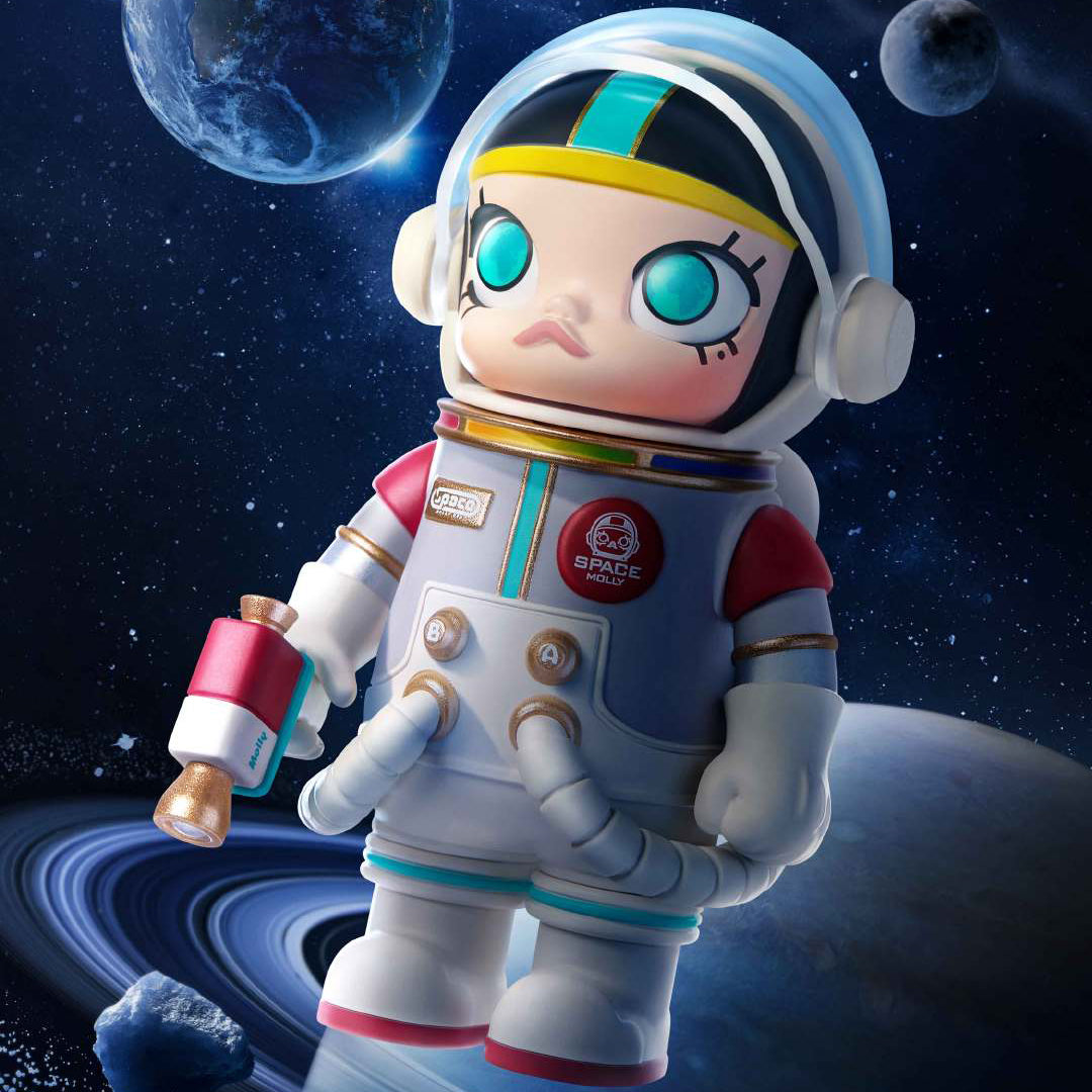 POPMART 100% Space Molly Mega Series Dolls